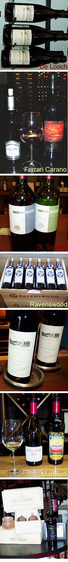 CA wineries