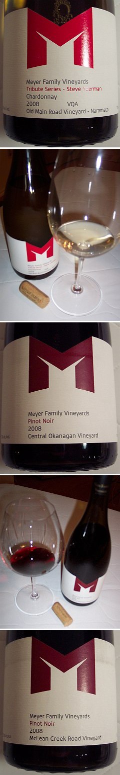 Meyer Family Vineyards, pinot noir, chardonnay, Steve Yzerman, McLean Creek, Okanagan, wine