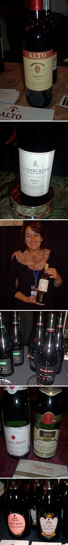 Rinaldi, Alto, Vina Chocalan, Malbec, sparkling, Panther Creek, Vancouver Playhouse  International Wine Festival