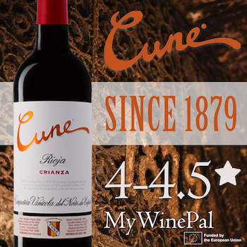 Enjoy CVNE Cune Crianza from Rioja