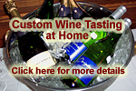 Custom wine tasting